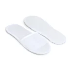 Wegwerp slippers wit open teen